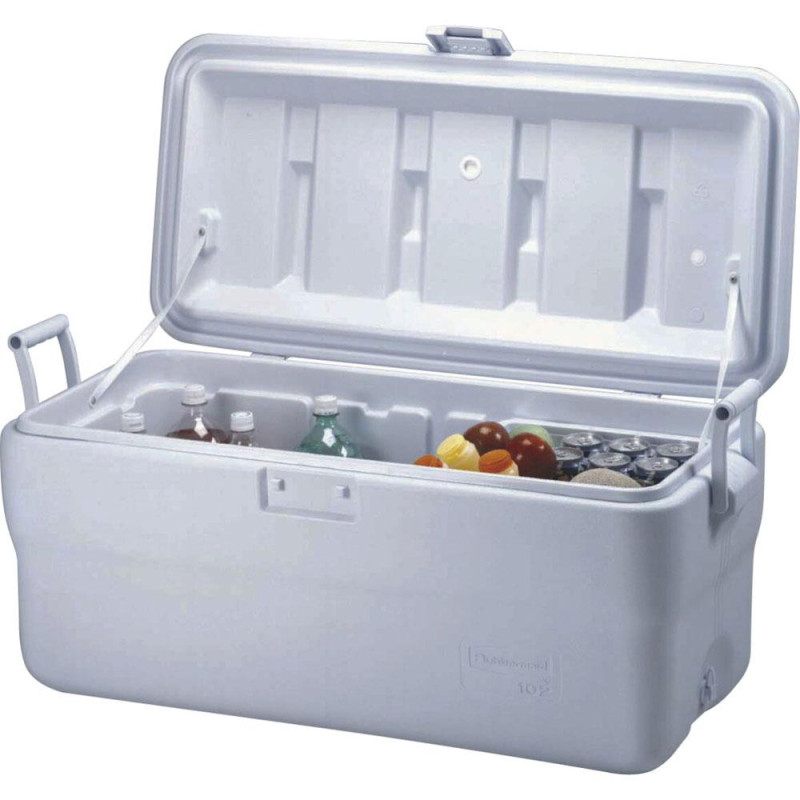 Rubbermaid 102 shop qt marine cooler