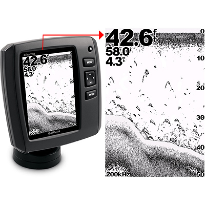 FISHFINDER GARMIN ECHO 200