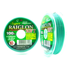 LINHA SUPER RAIGLON SOFT 10.0 0.520MM 100M MARINE SPORTS