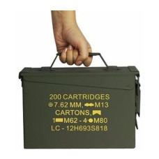 CAIXA METAL NTK TÁTICO AMMO BOX PARA MUNIÇÕES