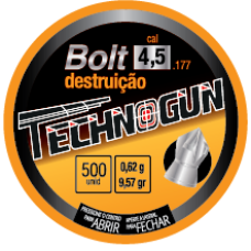 CHUMBINHO 4.5mm TECHNOGUN BOLT DESTRUIÇÃO (C/500un.) 