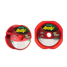 LINHA ARATY RED SPIDER 0.25mm 300m 10LB-  4.6KG