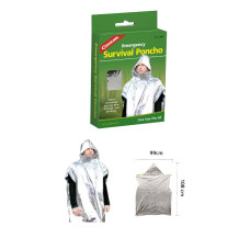 PONCHO ALUMINIZADO DE EMERGÊNCIA TRILHAS E RUMOS