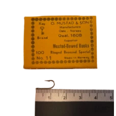 Anzol Mustad 1608-  11 (cento) bronze
