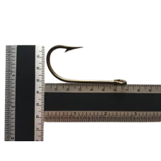 Anzol Mustad 1608- 9/0 (cento) bronze