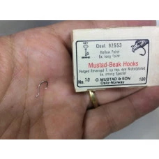 ANZOL MUSTAD 92553-  10 (CENTO) NIQUELADO