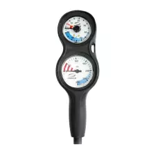 CONSOLE DUPLO SEASUB MANÔMETRO E PROFUNDÍMETRO