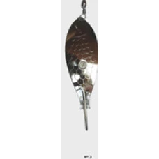 ISCA ARTIFICIAL COLHER ZAZTRAZ-3 FISHTEX (11CM-54.0G)