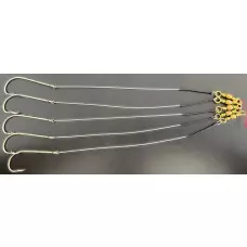 ANZOL DE PESCA ENCASTOADO 4330-11/0 COM 5 UNIDADES