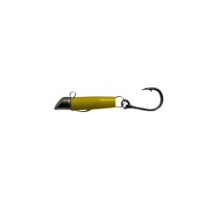 ISCA ARTIFICIAL JIG 12g 4.5cm BICHO D'ÁGUA TUBE JIG AMARELA