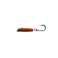 ISCA ARTIFICIAL JIG 12g 4.5cm BICHO D'ÁGUA TUBE JIG LARANJA