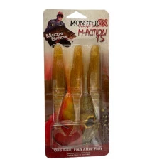 ISCA ARTIFICIAL SOFT M-ACTION 15 MONSTER 3X RED SHINE (c/3un.)