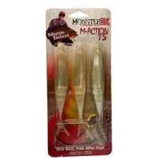 ISCA ARTIFICIAL SOFT M-ACTION 15 MONSTER 3X ULTRA SHINE (c/3un.)
