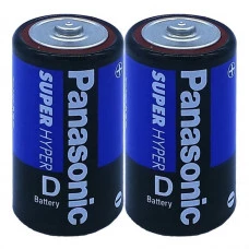 PILHA PANASONIC D (com 2 unidades)