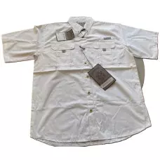 CAMISA FISHERMAN OUTDOOR SPORTS MANGA CURTA BRANCA-M
