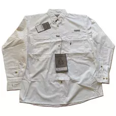 CAMISA FISHERMAN OUTDOOR SPORTS MANGA LONGA BRANCA-M