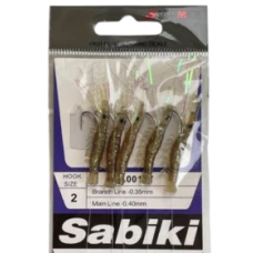 ISCA ARTIFICIAL SABIKI CAMARÃO STARMEX CHÁ