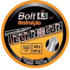 CHUMBINHO 4.5mm TECHNOGUN BOLT DESTRUIÇÃO (C/500un.) 