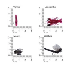ISCA ARTIFICIAL VERME FISHTEX