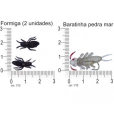 ISCA ARTIFICIAL BARATINHA PEDRA MAR FISHTEX  