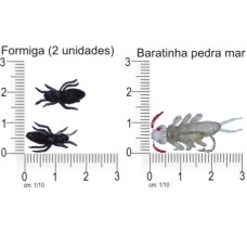 ISCA ARTIFICIAL BARATINHA PEDRA MAR FISHTEX  