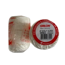 FIO TORCIDO 210/120 BRANCO 250g (CORDONEL)