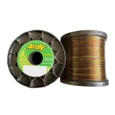 LINHA DE PESCA ARATY MULTICOLOR 0.30mm COM 2740m