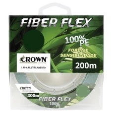 LINHA MULTIFILAMENTO DE PESCA CROWN-4X 0.50mm 200m 88Lb 