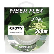LINHA MULTIFILAMENTO DE PESCA CROWN-4X 0.45mm 300m 76Lb