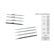 ARPÃO DIVECOM 7MM AÇO GALVANIZADO