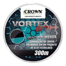 LINHA DE PESCA CROWN VORTEX GTX-0.37mm 28Lb 300m