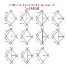 REDE DE PESCA 0.50X70X50m - 2.35m
